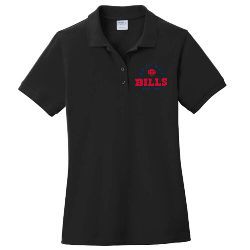 Buffalo Biiiills 05 Ladies Polo Shirt by Bertrand Angulo | Artistshot