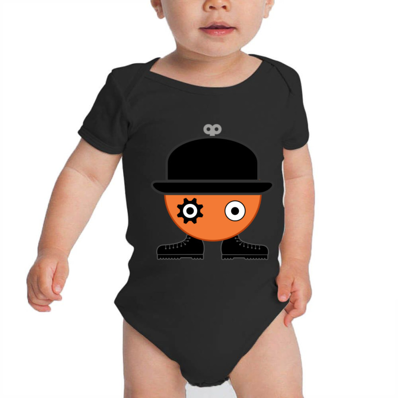 Clockwork Orange Minimalism Baby Bodysuit by Kanmosrin52 | Artistshot