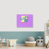 Born To Play Landscape Canvas Print | Artistshot