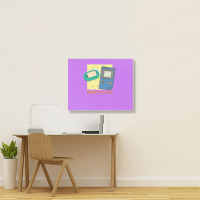 Born To Play Landscape Canvas Print | Artistshot