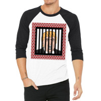 Jail Trump, Lock Trump Up, Trump In Prison, Dump Trump Long Sleeve T S 3/4 Sleeve Shirt | Artistshot