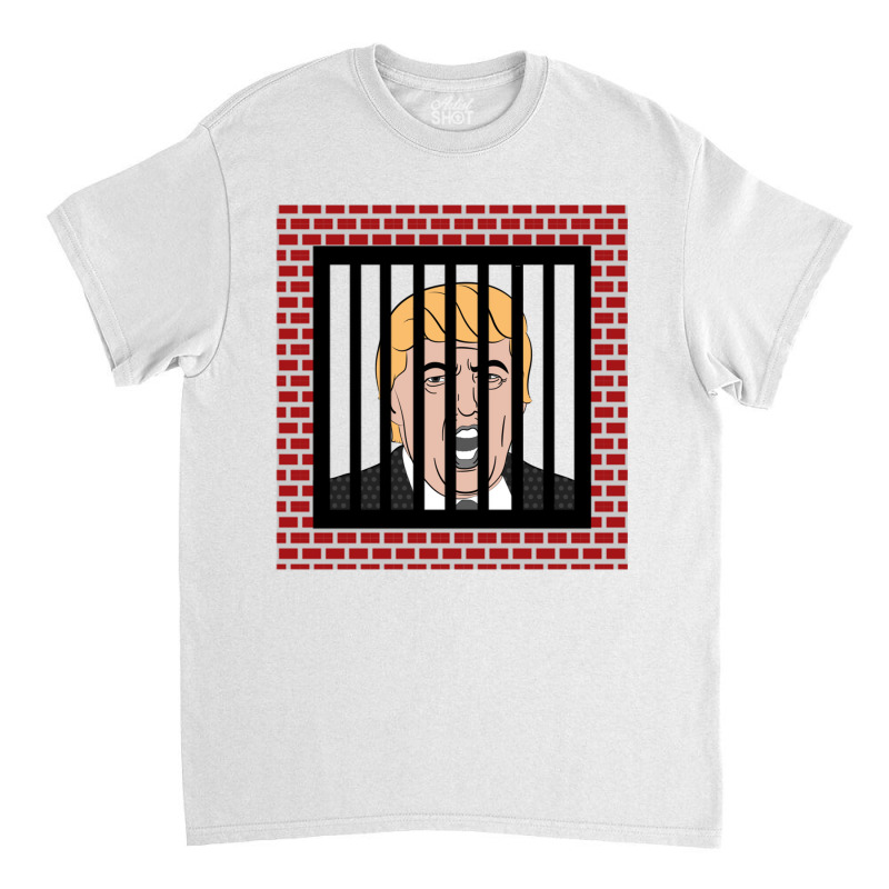 Jail Trump, Lock Trump Up, Trump In Prison, Dump Trump Long Sleeve T S Classic T-shirt | Artistshot