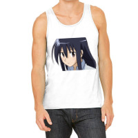 Sad Girl Cute Chibi Anime Evaangel Tank Top | Artistshot