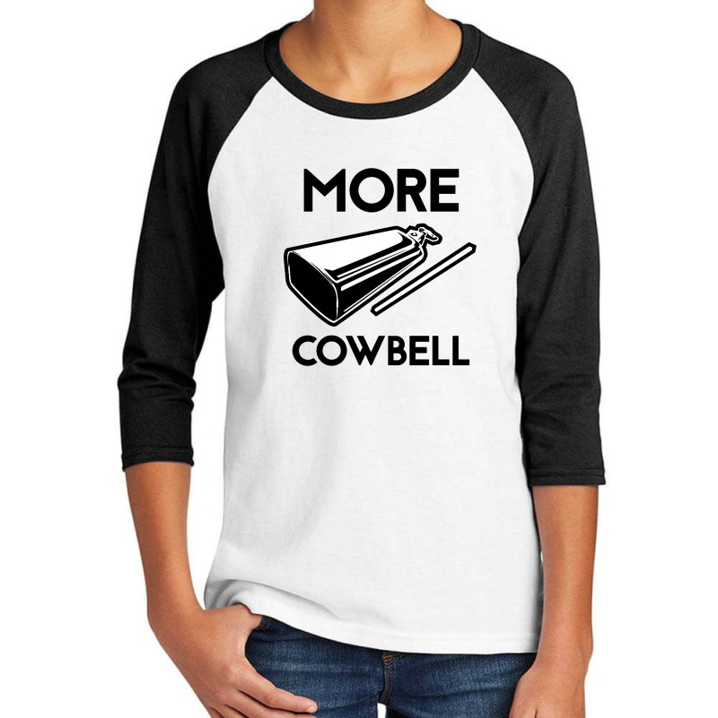 More Cowbell Youth 3/4 Sleeve by andrianisofi | Artistshot