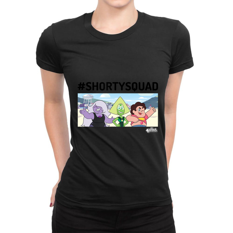 Steven Universe %23shorty Squad Ladies Fitted T-Shirt by Kanmopsuk45 | Artistshot