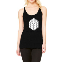 Rubik's Cube Blind, Rubik's Cube Blind Vintage, Rubik's Cube Blind Art Racerback Tank | Artistshot