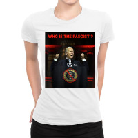 President Biden Delivers Anti Maga Speech T Shirt Ladies Fitted T-shirt | Artistshot