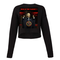 President Biden Delivers Anti Maga Speech T Shirt Cropped Sweater | Artistshot