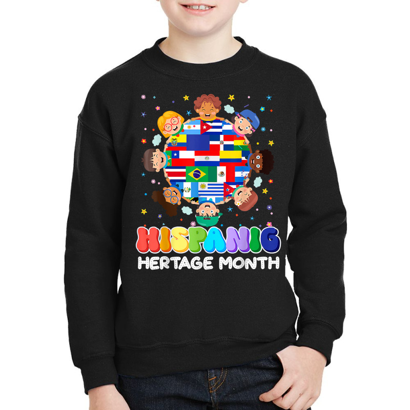 Hispanic Heritage Month Latin American Flag Kids Boys Girls T Shirt Youth Sweatshirt by cm-arts | Artistshot