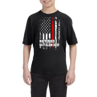 Retired Battalion Chief Shirt Firefighter Retirement Gift T Shirt Youth Tee | Artistshot