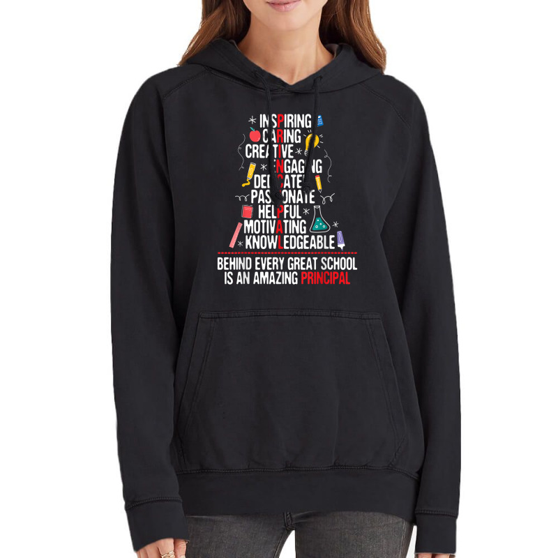 Principal   Highschool Elementary Headmaster Headmistress T Shirt Vintage Hoodie by cm-arts | Artistshot