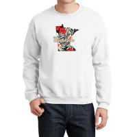 Minnesota Map Crewneck Sweatshirt | Artistshot