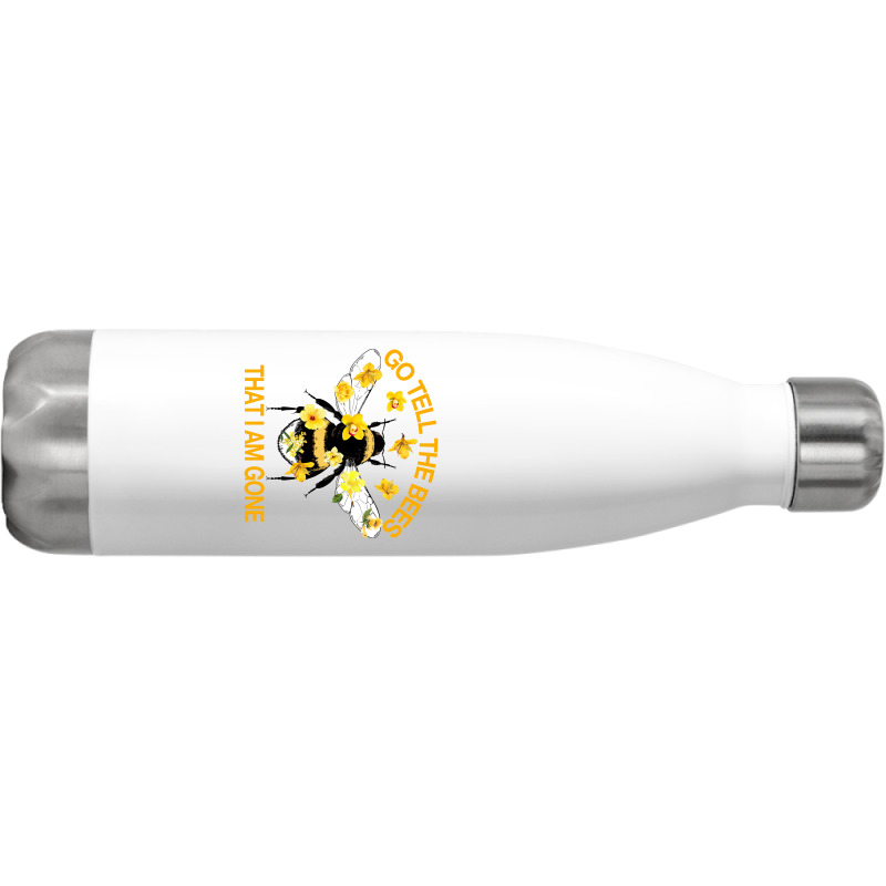 Go Tell The Bees That I Am Gone Stainless Steel Water Bottle | Artistshot