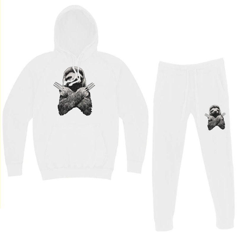 Slotherine Sloth Hoodie & Jogger Set | Artistshot