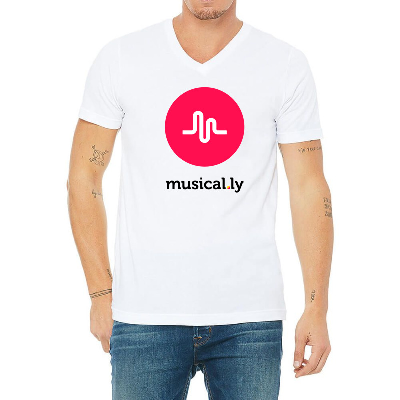 Musical.ly V-neck Tee | Artistshot