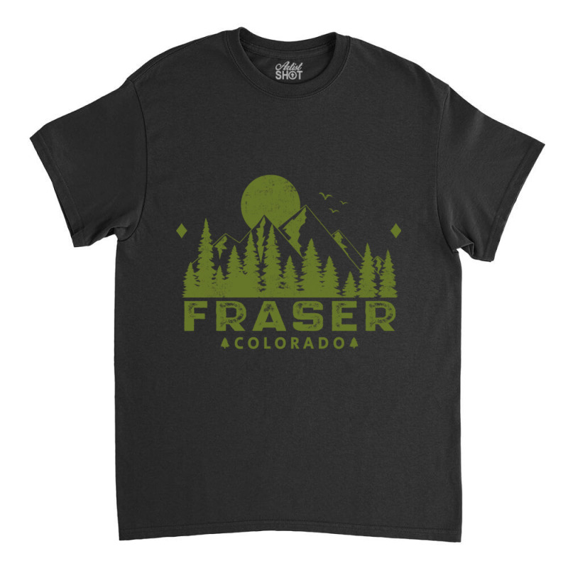 Fraser Colorado Mountain Souvenir Classic T-shirt | Artistshot