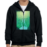 Vaporwave Realistic Anime Youth Zipper Hoodie | Artistshot