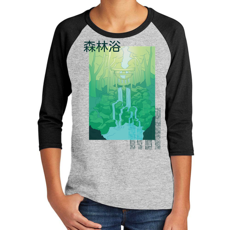 Vaporwave Realistic Anime Youth 3/4 Sleeve | Artistshot