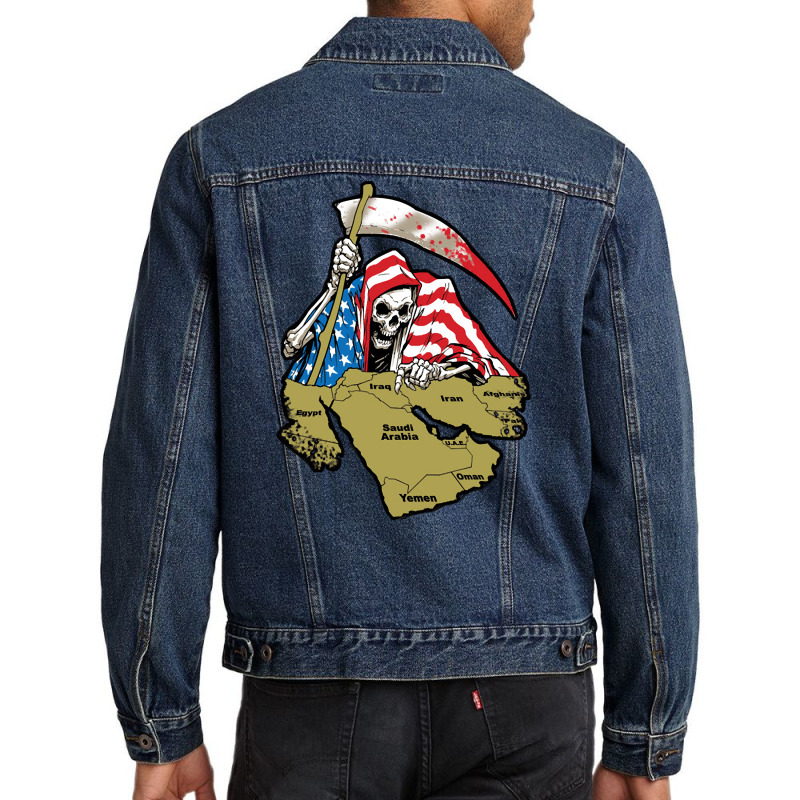 Reaper Of Nations, Reaper Of Nations Art, Reaper Of Nations Vintage, R Men Denim Jacket by SHPER904 | Artistshot