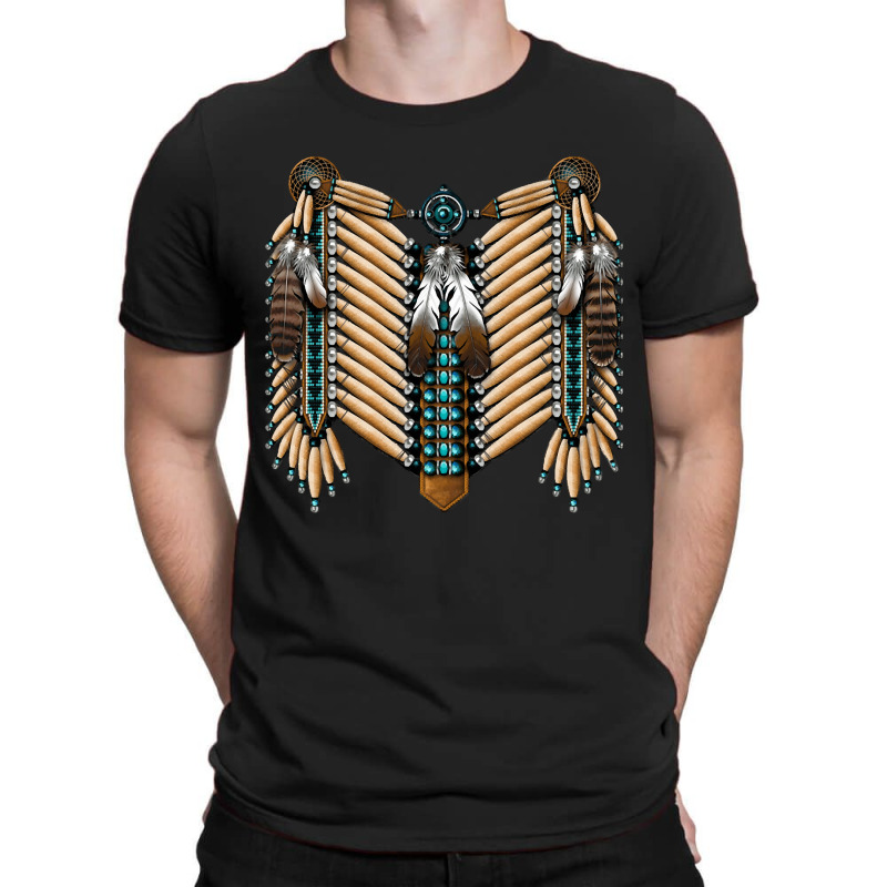 Ivory And Brown Native American, Ivory And Brown Native American Vinta T-Shirt by SHPER904 | Artistshot