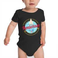 Monterosso Cinque Terre La Spezia Retro Italy Vintage Raglan Baseball Baby Bodysuit | Artistshot