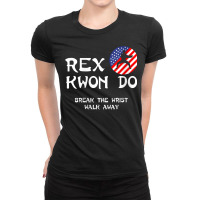 Womens Break The Wrist Walk Away   Rex Kwon Do V Neck T Shirt Ladies Fitted T-shirt | Artistshot