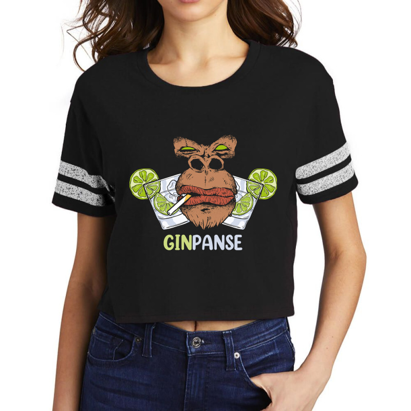 Ginpanse Monkey,  Ginpanse Monkey Vintage,  Ginpanse Monkey Art,  Ginp Scorecard Crop Tee by SHPER904 | Artistshot