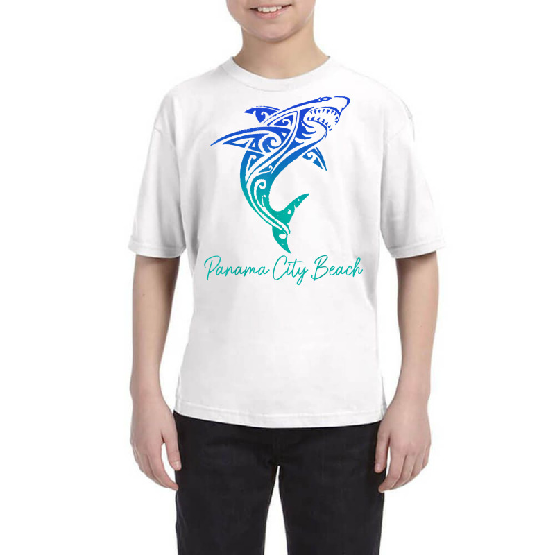 Panama City Beach Fl Shark Scuba Diving Surfer Florida Surf T Shirt Youth Tee by cm-arts | Artistshot