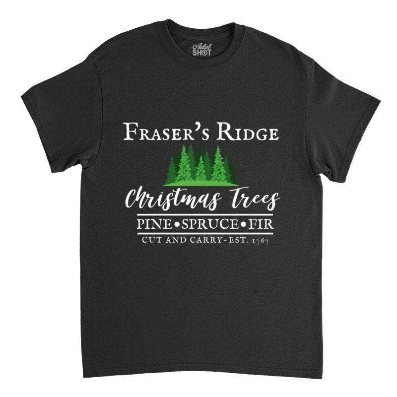 Fraser's Ridge Christmas Trees Holiday-vqh8y Classic T-shirt by Kosdapen517 | Artistshot