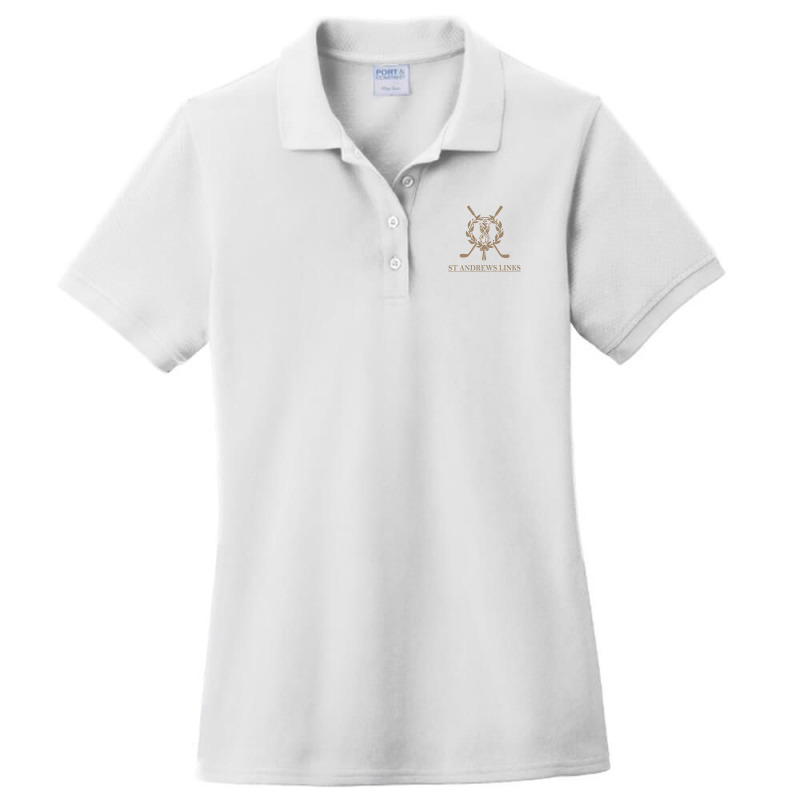 St Andrews Links Ladies Polo Shirt by cm-arts | Artistshot