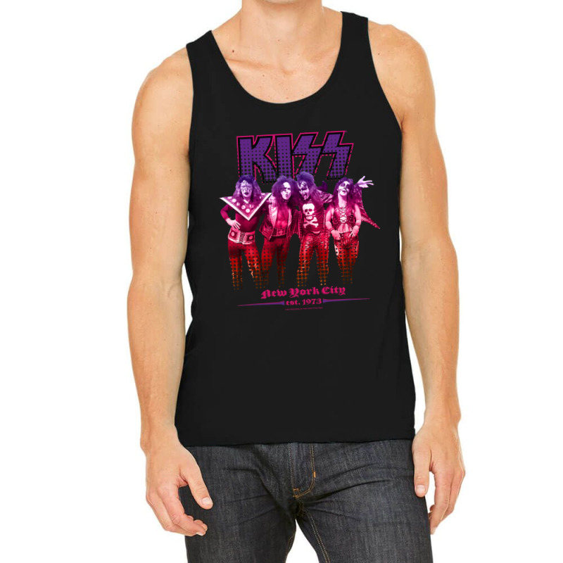 Kiss Nyc73 Tank Top by cm-arts | Artistshot