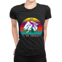 My Goat Is My Therapy, My Goat Is My Therapy Art, My Goat Is My Therap Ladies Fitted T-shirt | Artistshot