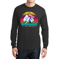 My Goat Is My Therapy, My Goat Is My Therapy Art, My Goat Is My Therap Long Sleeve Shirts | Artistshot