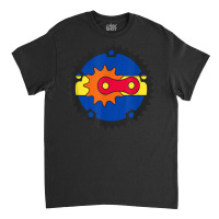 Arizona Flag State Colors Bicycle Gears Chain Link Sprocket Classic T-shirt | Artistshot