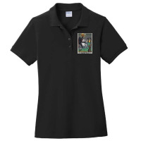 Death Tarot Card Headless Horseman Gothic Spooky Halloween Ladies Polo Shirt | Artistshot