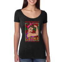 Phenomenally Latina Educated Powerful Proud, Latina Hispanic T Shirt Women's Triblend Scoop T-shirt | Artistshot