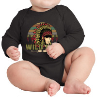 Native American, Native American Art, Native American Vintage, Native  Long Sleeve Baby Bodysuit | Artistshot