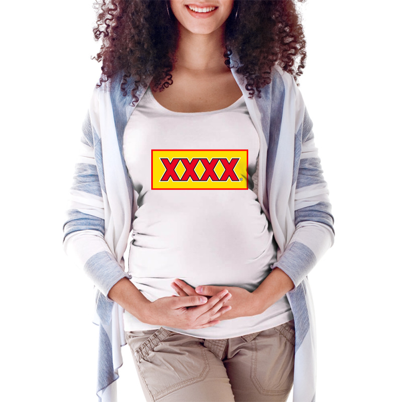 Gold  B33r Drink Maternity Scoop Neck T-shirt | Artistshot