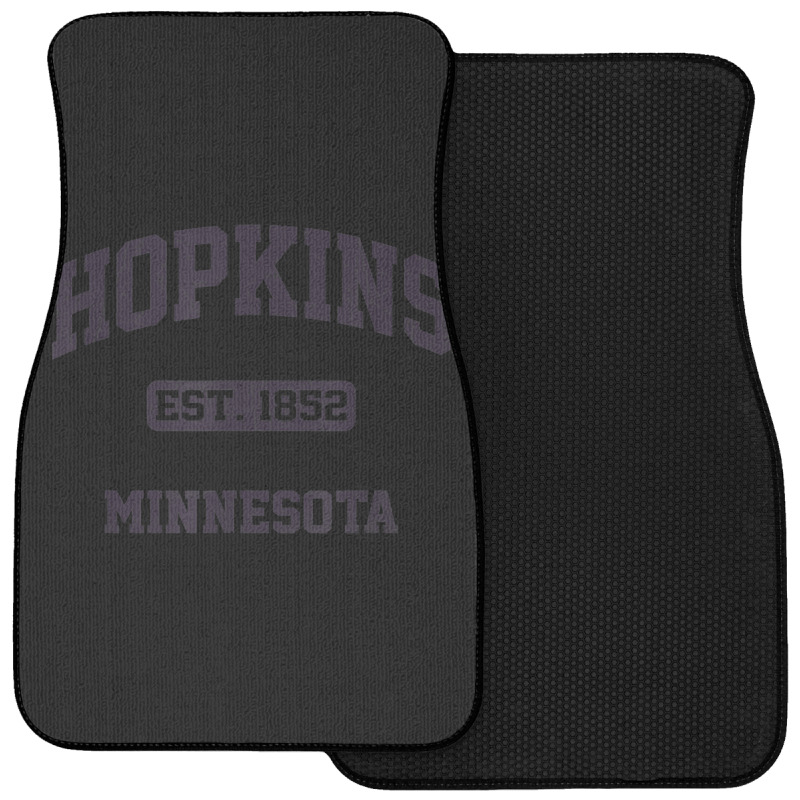 Hopkins Minnesota Mn Vintage State Athletic Style Front Car Mat | Artistshot