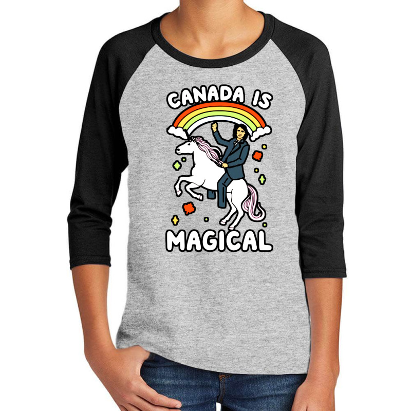 Canada Is Magical Youth 3/4 Sleeve by syakirra | Artistshot