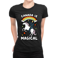 Canada Is Magical Ladies Fitted T-shirt | Artistshot