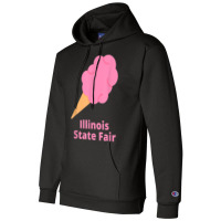 Illinois State Fair Pink Cotton Candy County Fair Champion Hoodie | Artistshot