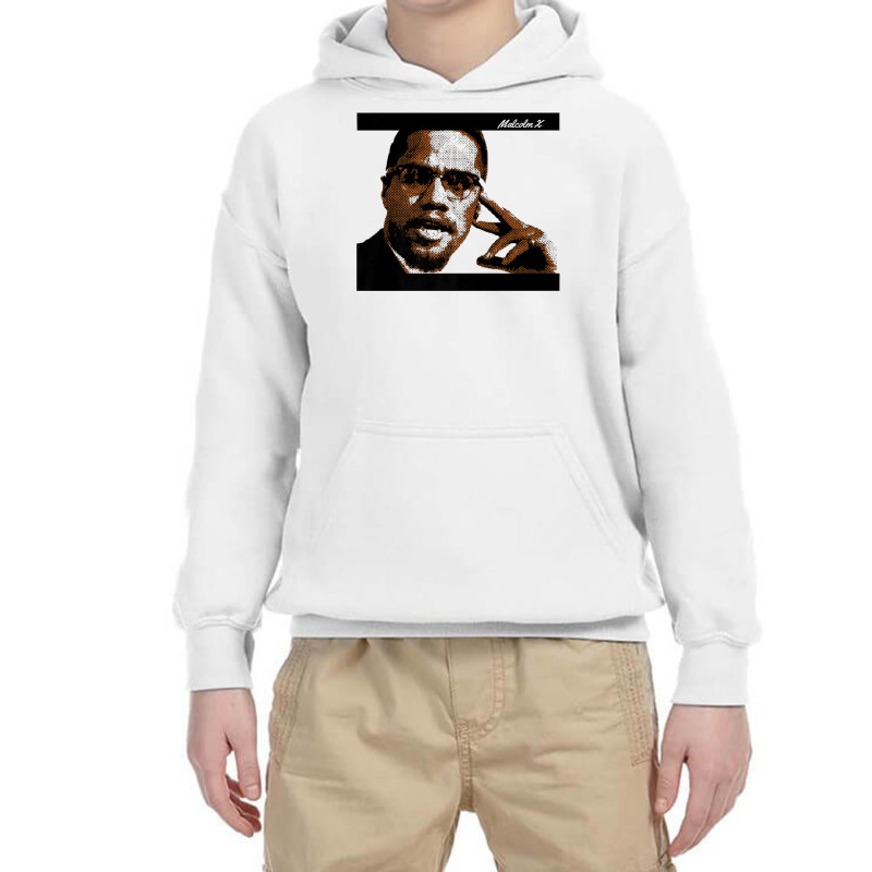 Malcolm Civil Rights America Premium T Shirt Youth Hoodie by cm-arts | Artistshot