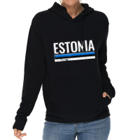 Estonia Proud Estonian Flag T Shirt Lightweight Hoodie | Artistshot