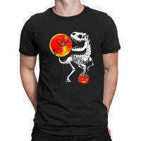 Halloween Dinosaur T Rex Skeleton T-shirt | Artistshot