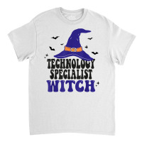 Technology Specialist Witch Halloween Matching Group Costume T Shirt Classic T-shirt | Artistshot