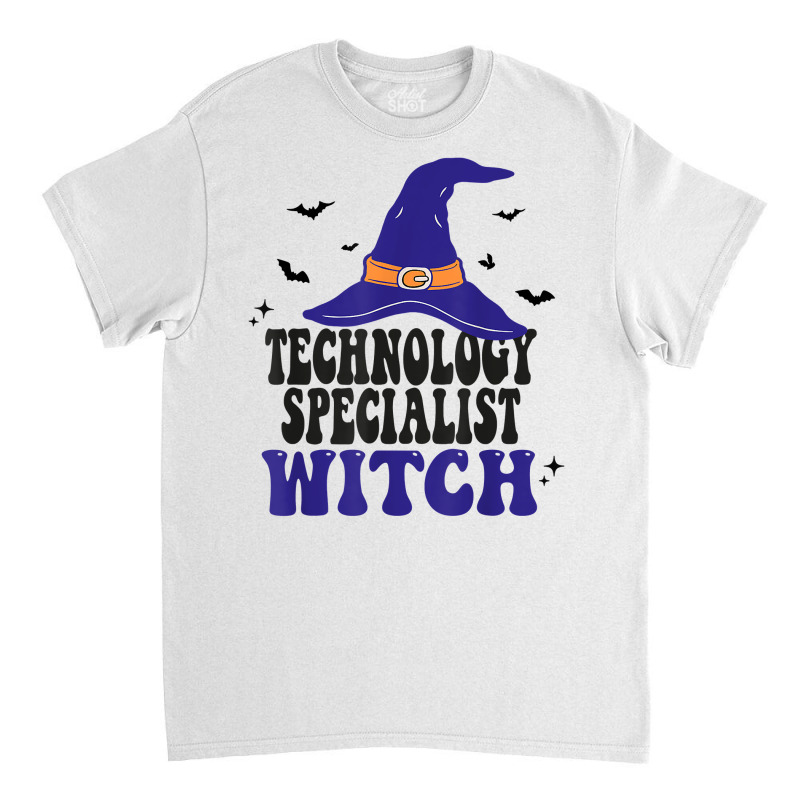 Technology Specialist Witch Halloween Matching Group Costume T Shirt Classic T-shirt by cm-arts | Artistshot