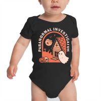 Paranormal Investigator T  Shirt Paranormal Investigator Ghost Hunting Baby Bodysuit | Artistshot