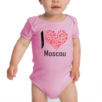 I Love Moscou 8 Baby Bodysuit | Artistshot