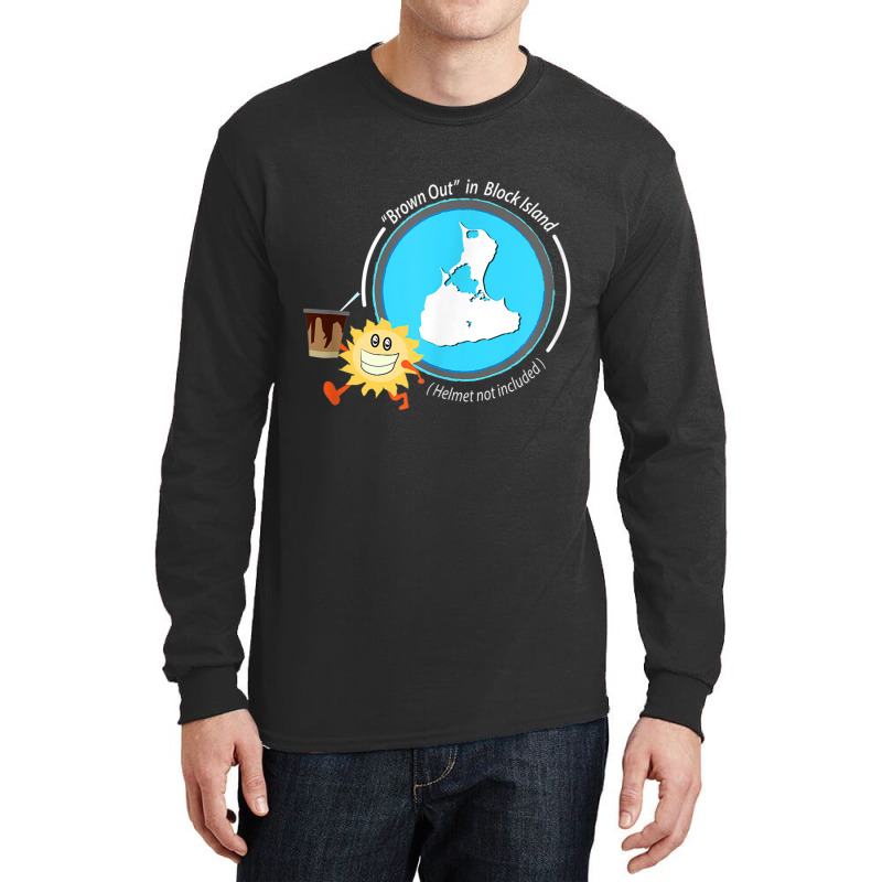 Mud Slide Brown Out In Block Island Long Sleeve Shirts by cm-arts | Artistshot